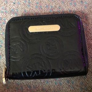 Michael kors patent leather wallet